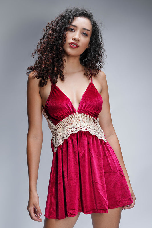 Velvet Serenity Dress