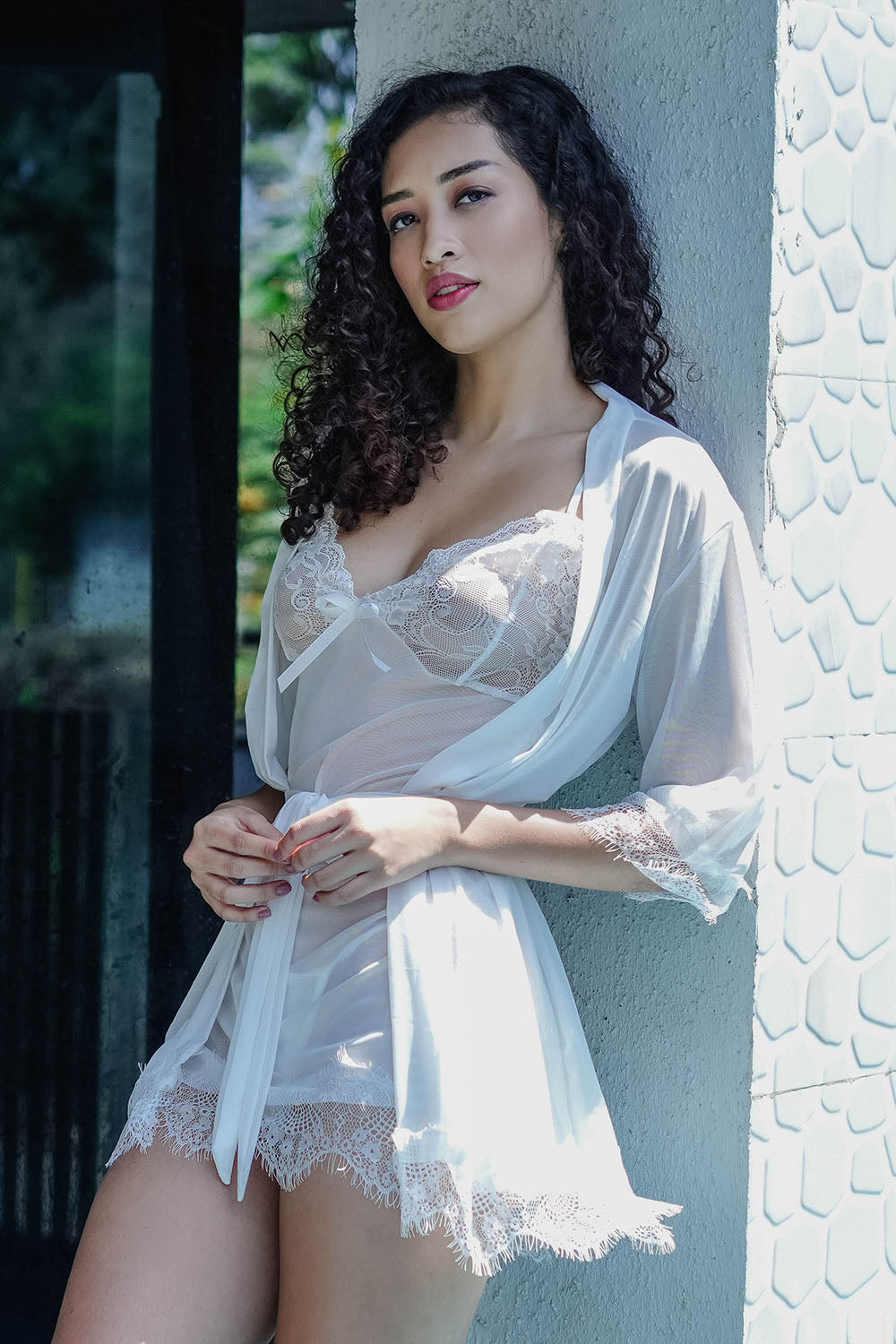 Sierra Lace Robe Set