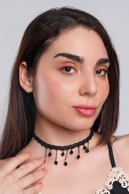 Twilight Beaded Choker