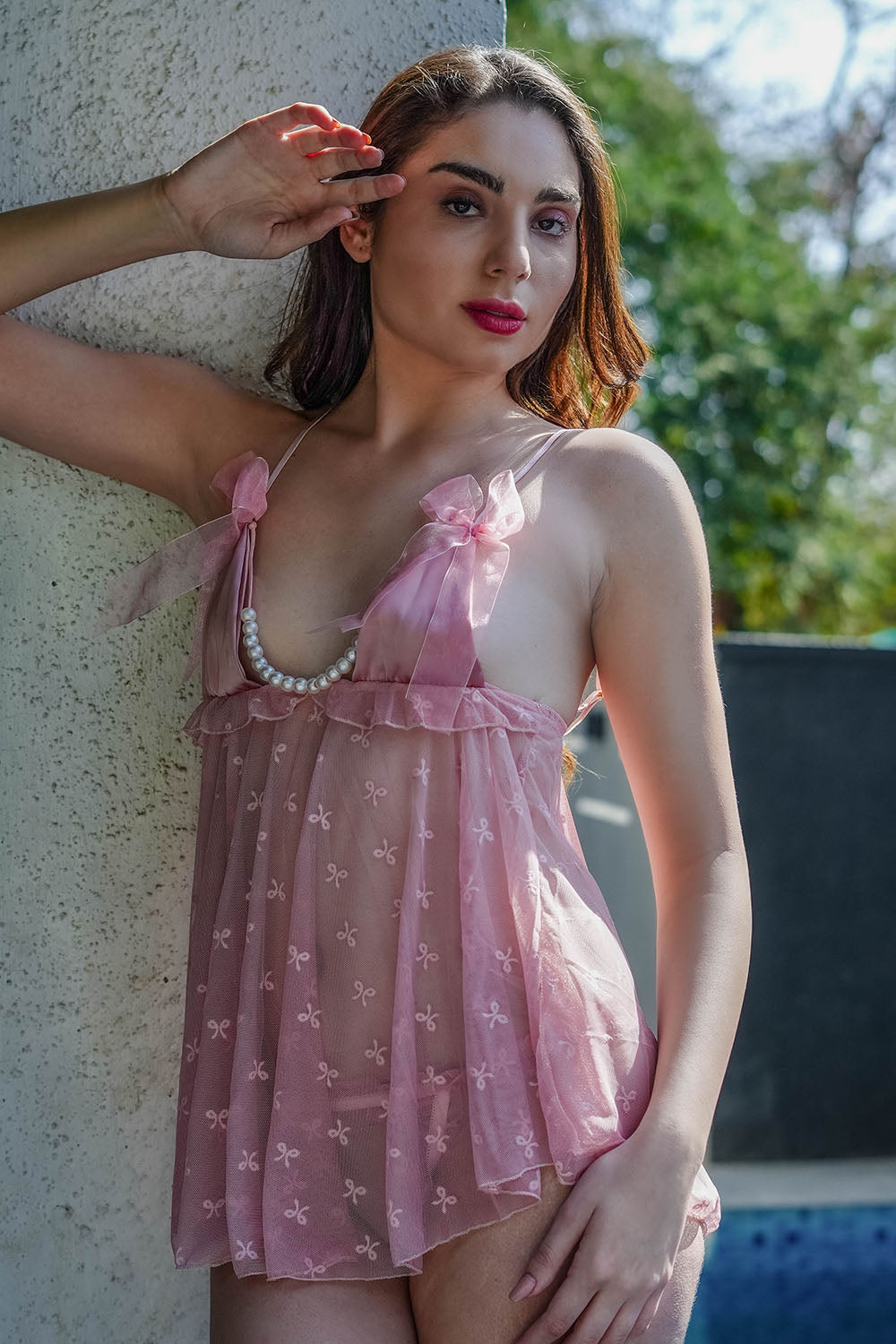 Pearl Tease Babydoll