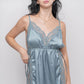 Side Knots Satin Nightwear