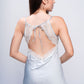 Stylish LIGHT BLUE babydoll lingerie outfit, perfect for honeymoon getaways and anniversary celebrations.