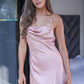 Romantic peach babydoll slip, perfect for anniversaries and date nights.