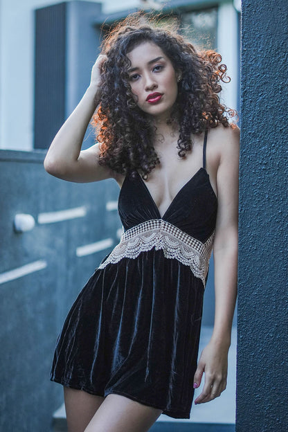 Velvet Serenity Dress