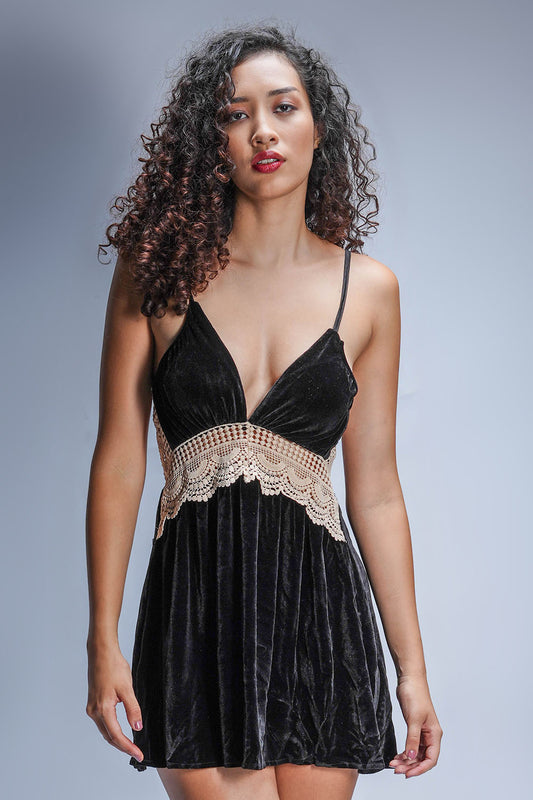 Velvet Serenity Dress