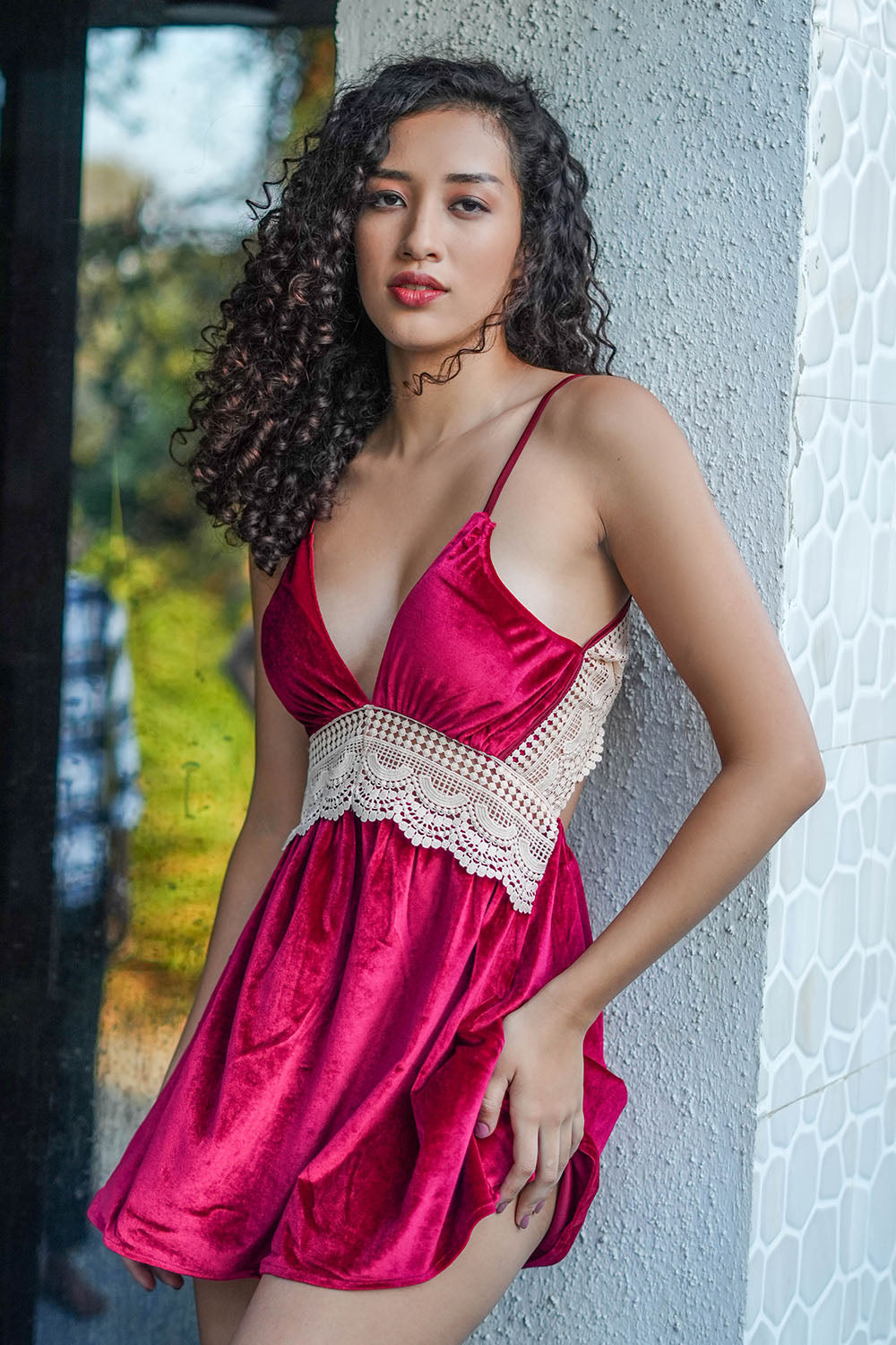 Velvet Serenity Dress